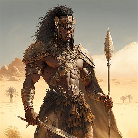 african warrior drawing